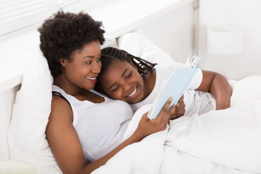 bedwetting and autsim a guide for parents. happy child with mother